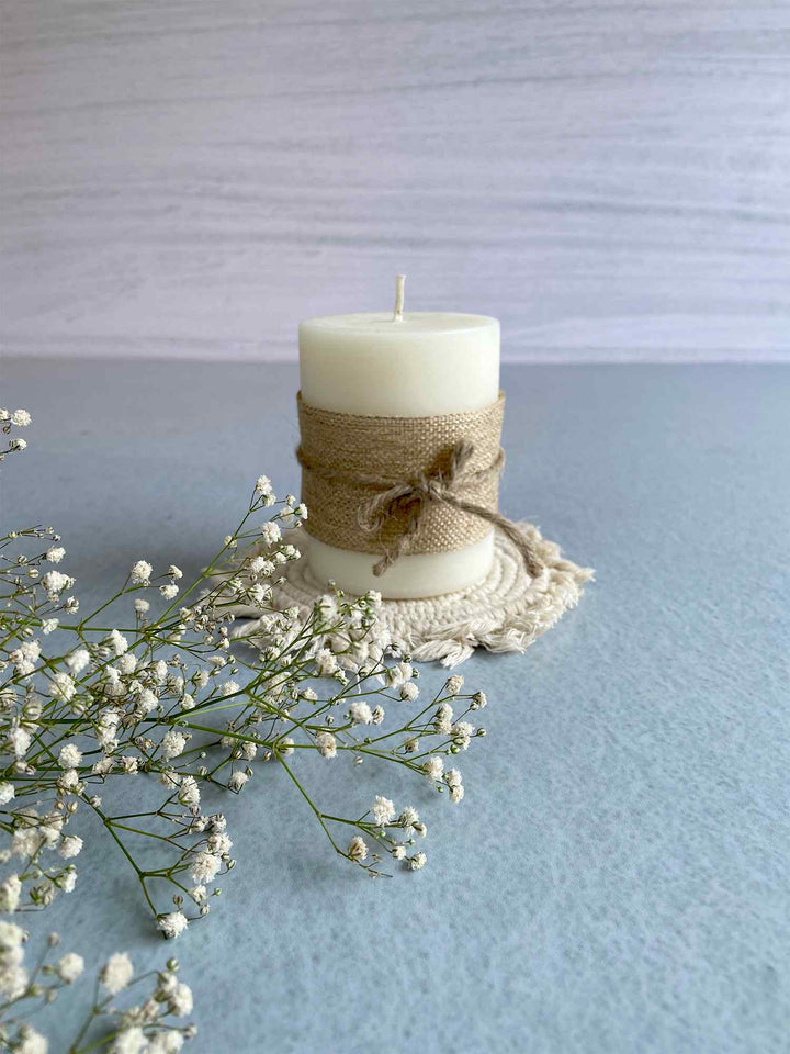Lemongrass Pillar Candle