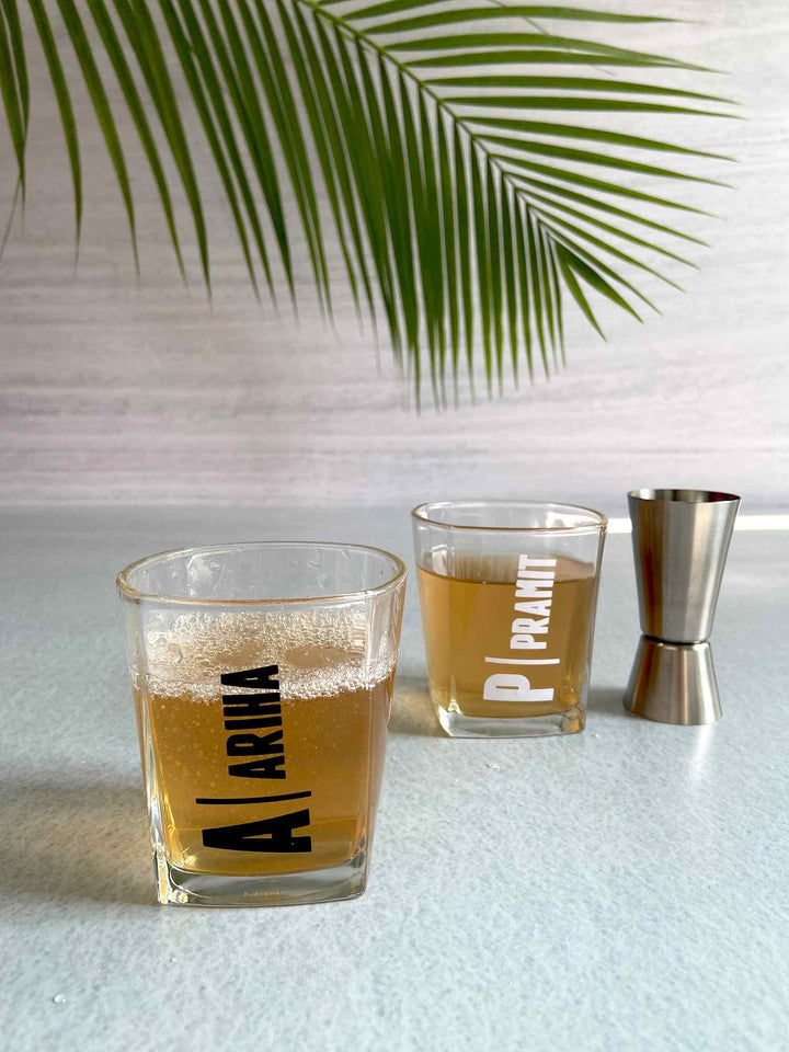 Square Whiskey Glass