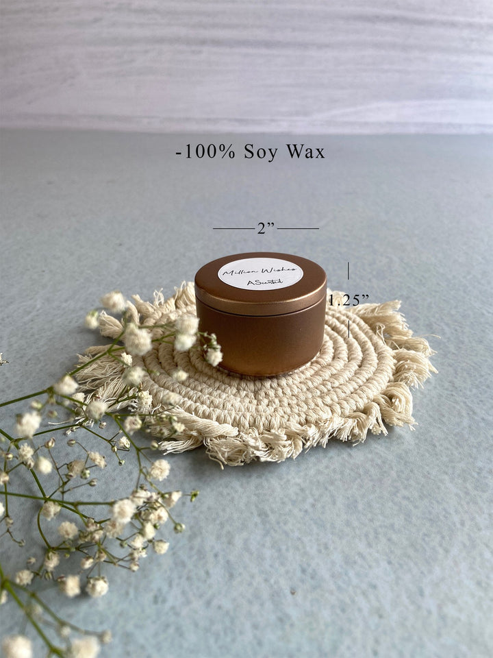 A Million Wishes- MIni Tin Candle