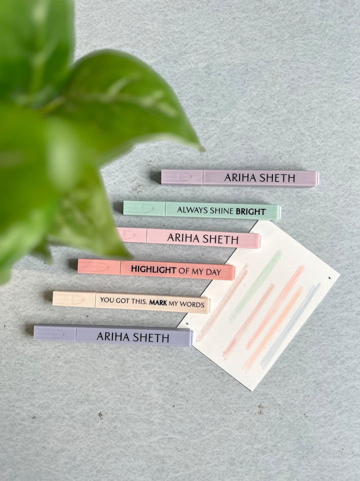 Customised Highlighters
