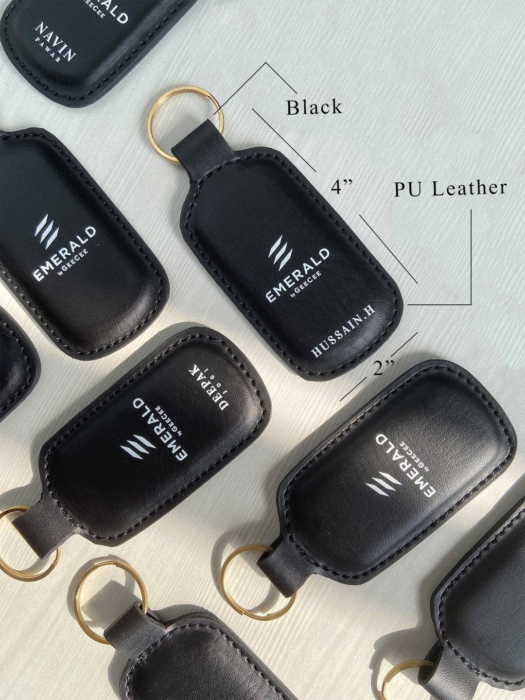 Customised Leather Keychain