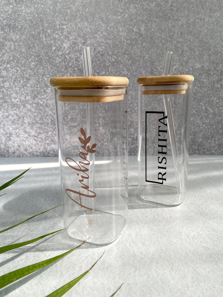 Glass Square Sipper