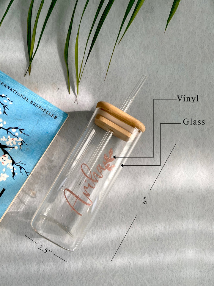 Glass Square Sipper