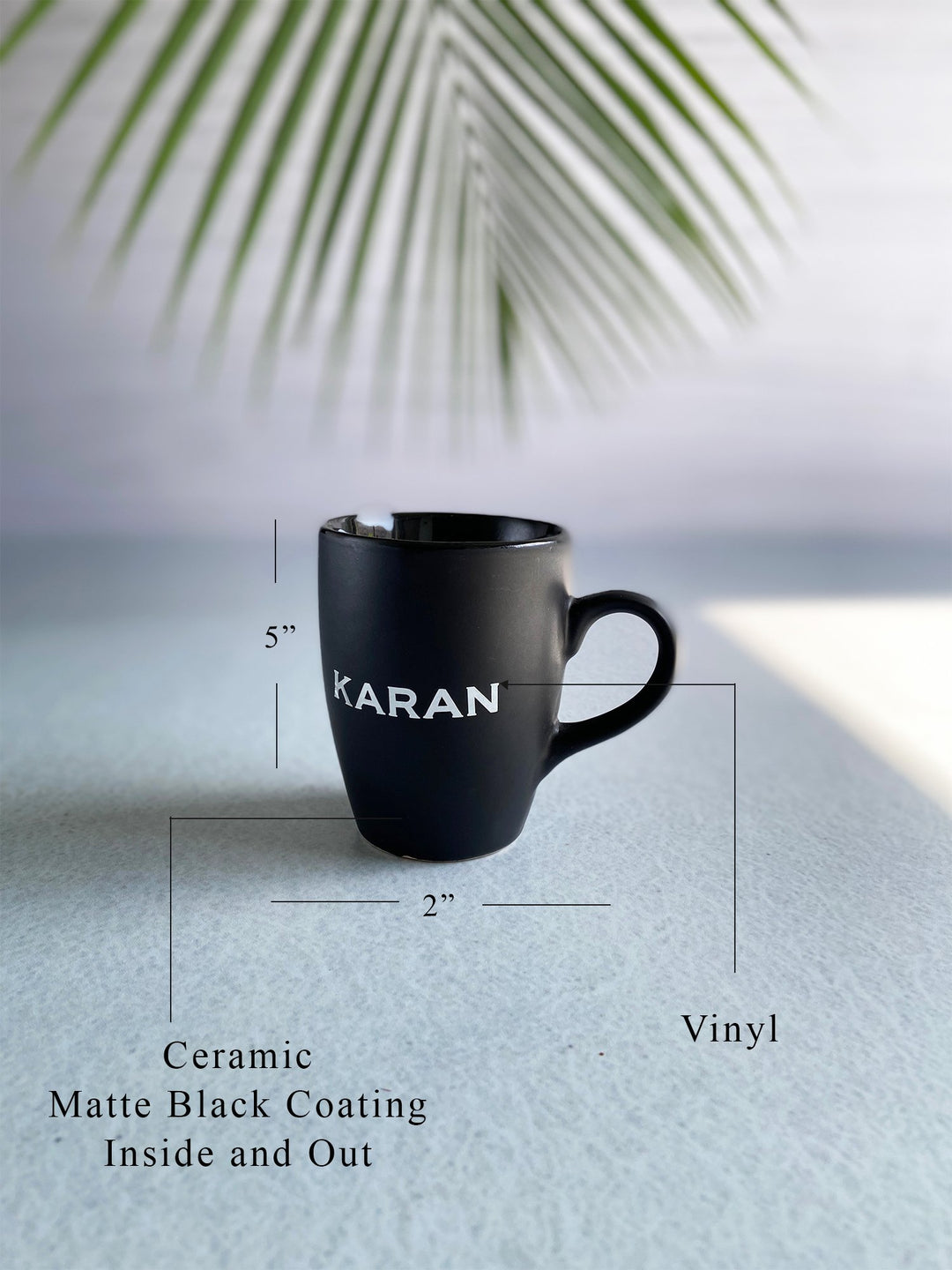 Matte Black Mug