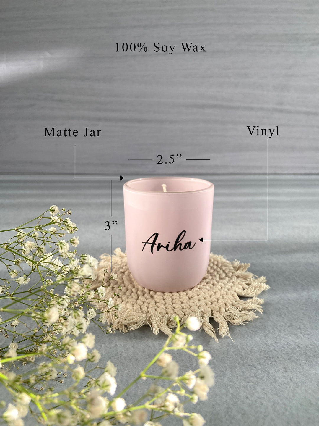 Strawberry Cupcake- Matte Jar