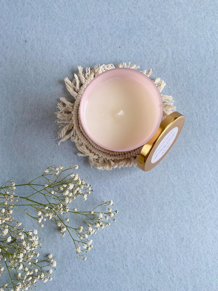 Strawberry Cupcake - Pink Jar Gold Lid
