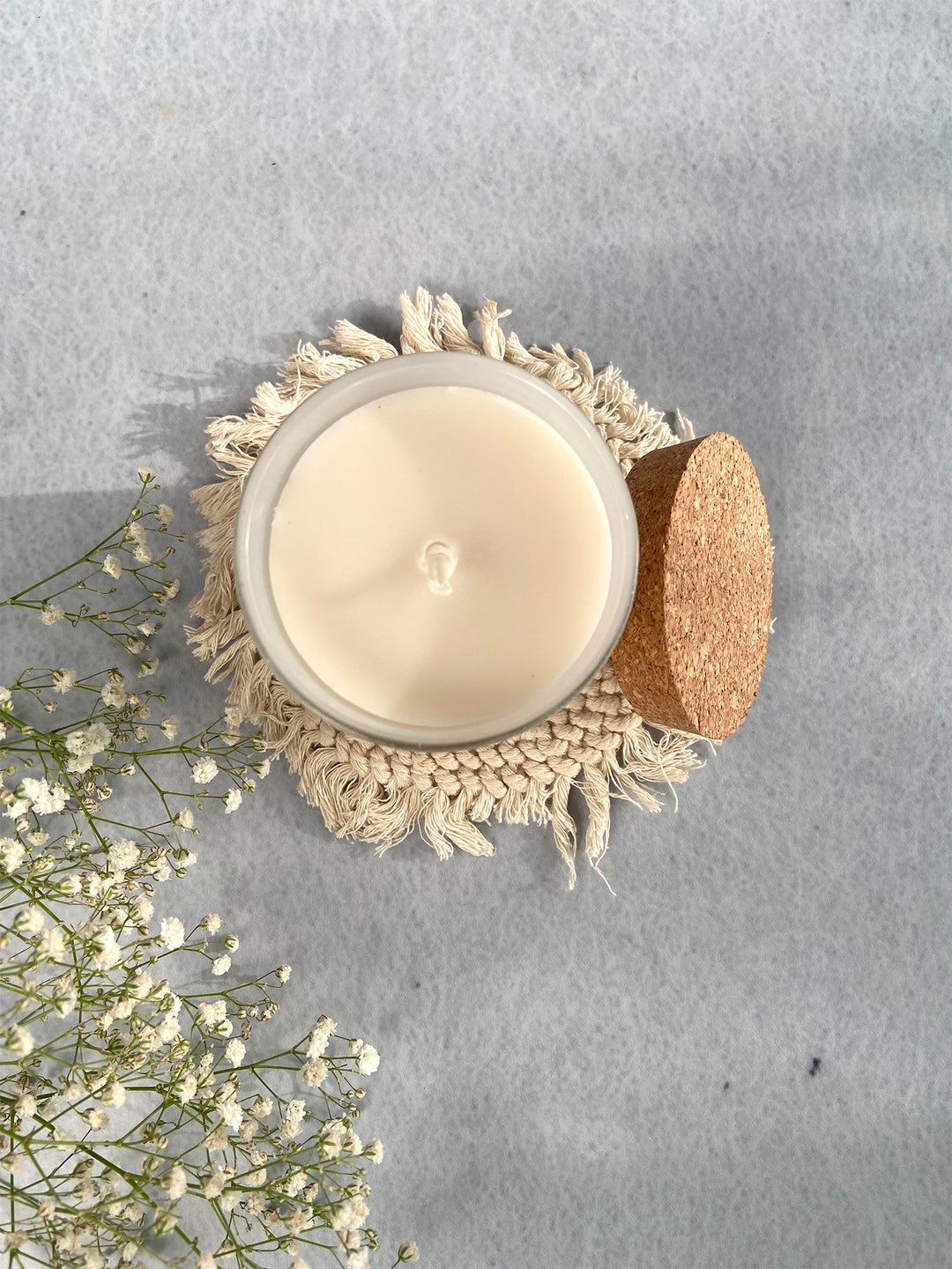 Watermelon- Frosted Jar Cork Lid