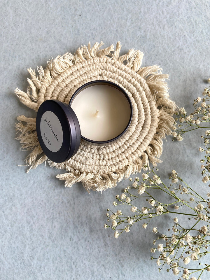 Watermelon- Mini Tin Candle