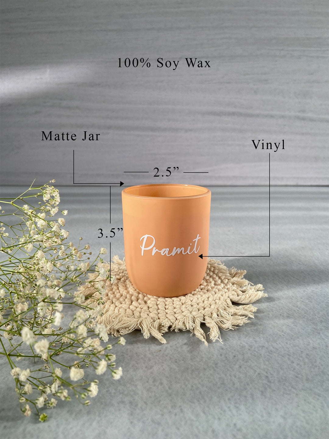 White Citrus- Matte Jar