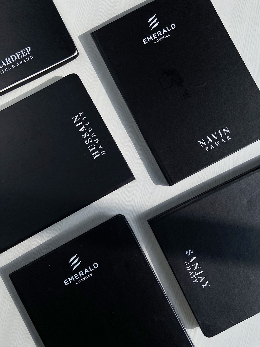 Matte Black Hardbound Diary