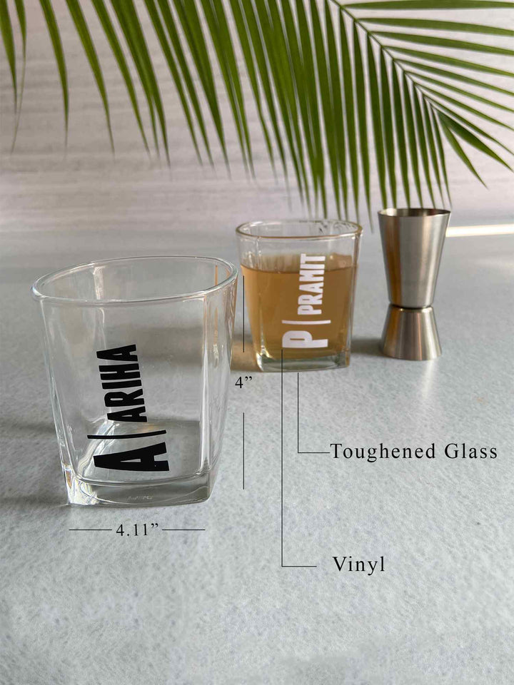 Square Whiskey Glass