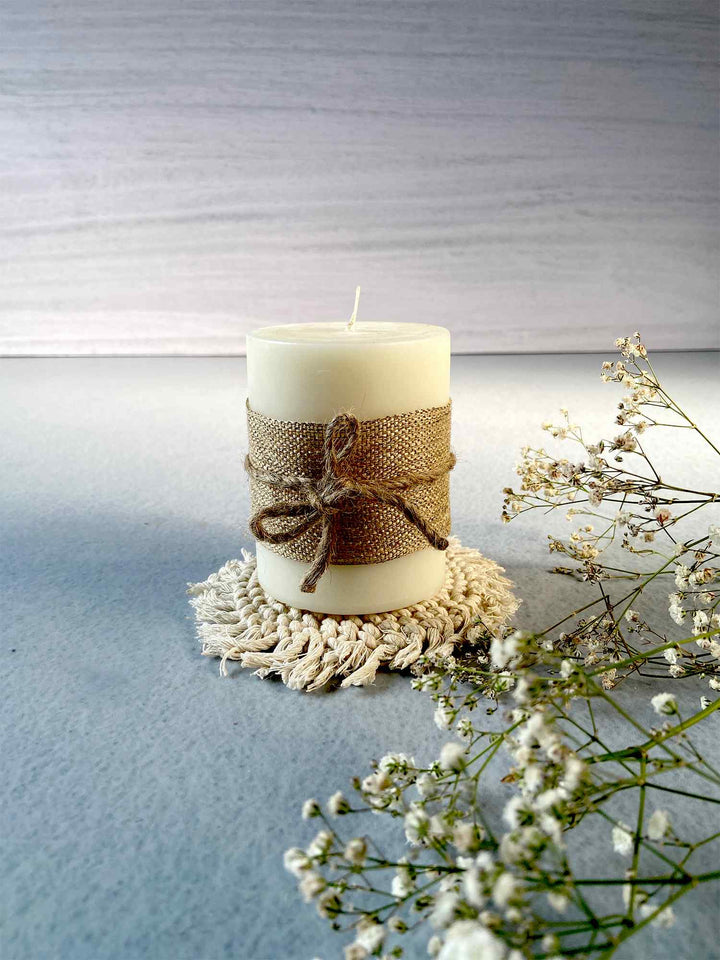 Lemongrass Pillar Candle