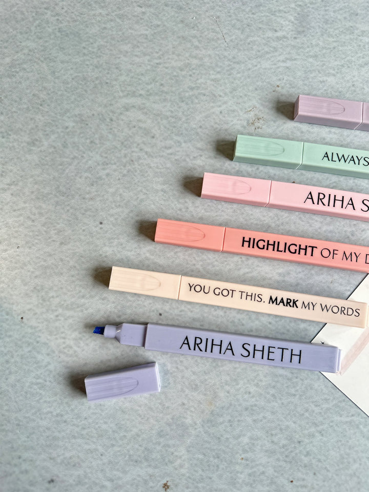 Customised Highlighters