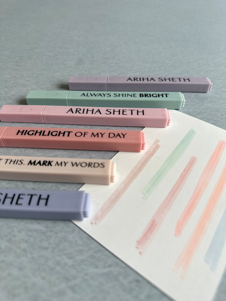 Customised Highlighters