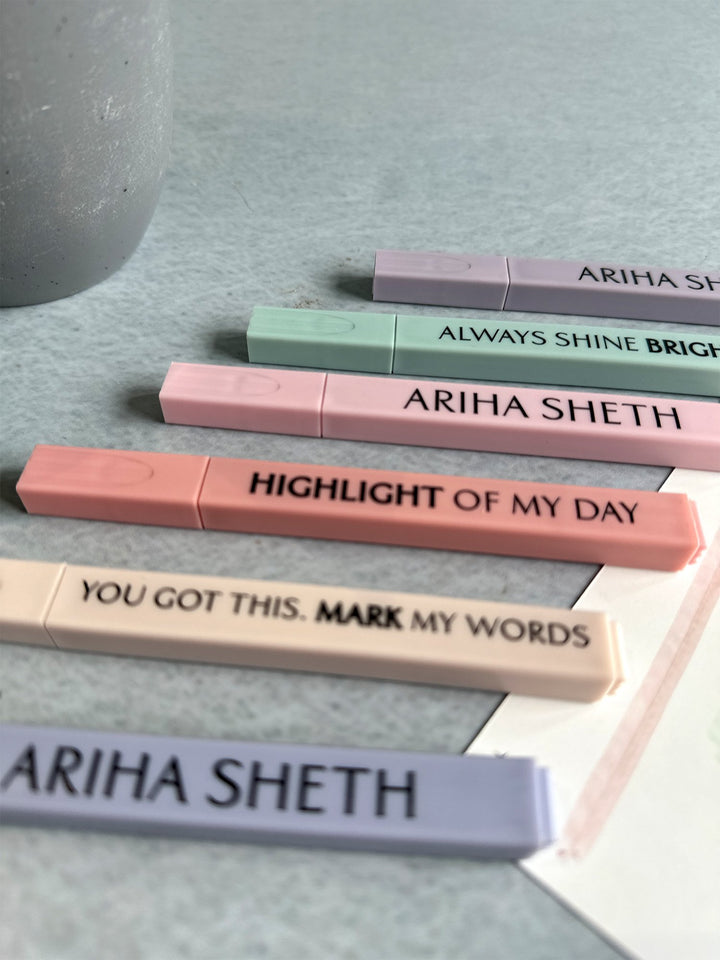 Customised Highlighters