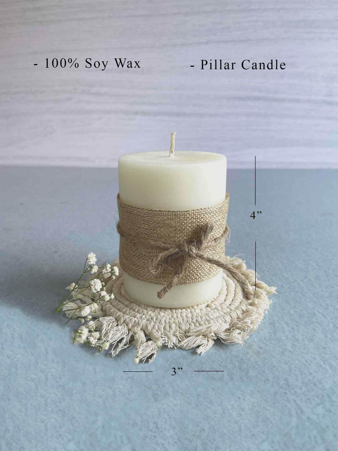 Lemongrass Pillar Candle